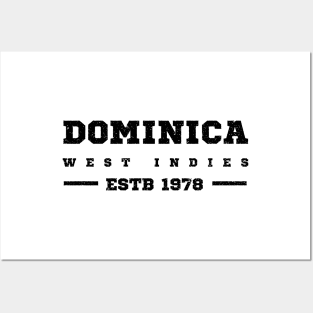 Dominica Estb 1978 West Indies Posters and Art